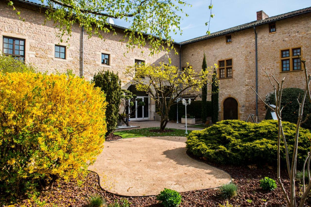 Demeures Et Chateaux L'Abbaye Caladoise - Anciennement Hostellerie Ferme Du Poulet วิลฟร็องช์-ซูร์-โซน ภายนอก รูปภาพ